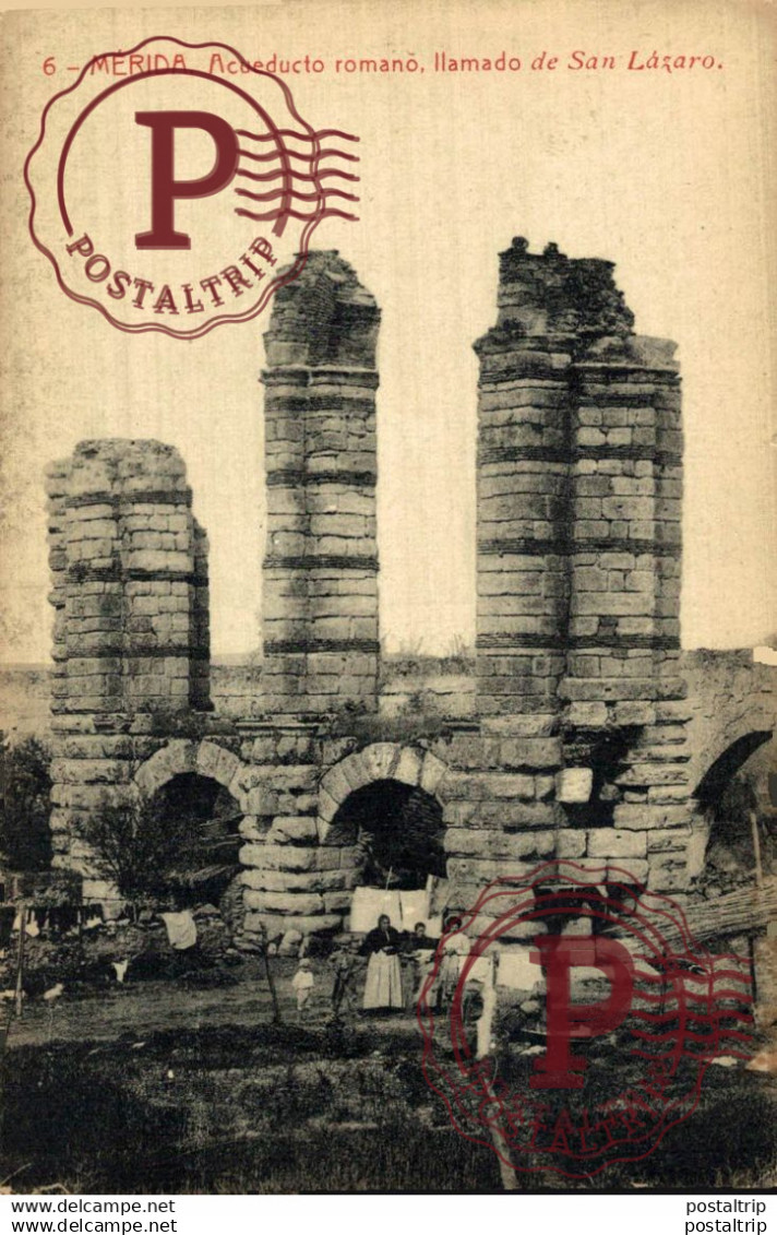 BADAJOZ. MERIDA. ACUEDUCTO DE SAN LAZARO.