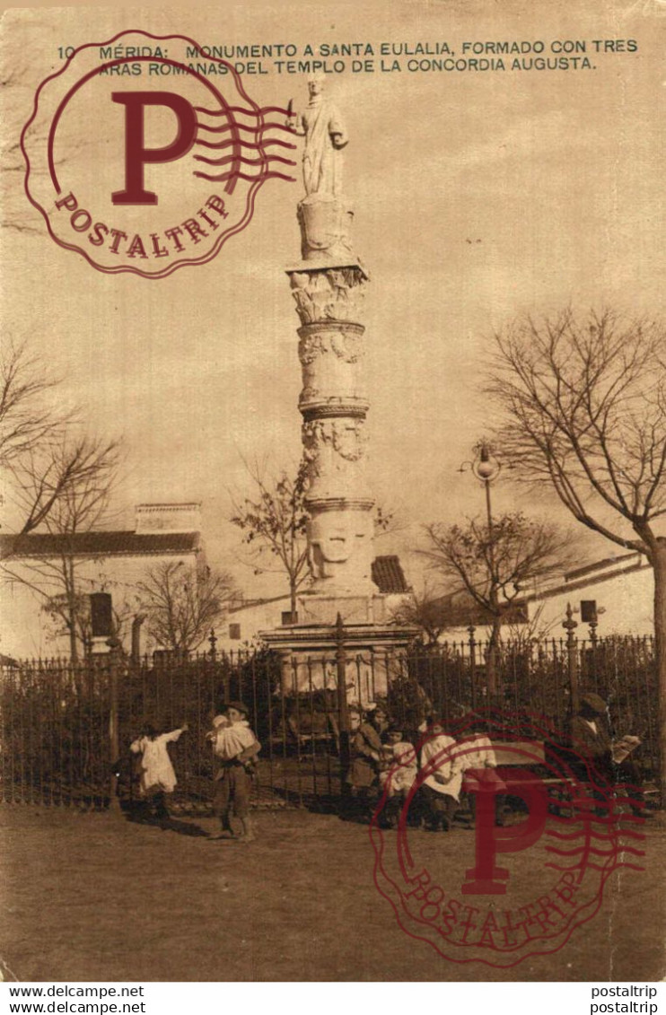 BADAJOZ. MERIDA. MONUMENTO A SANTA EULALIA.