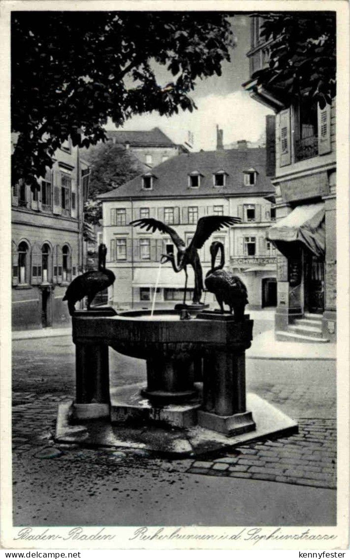 Baden-Baden - Reiherbrunnen