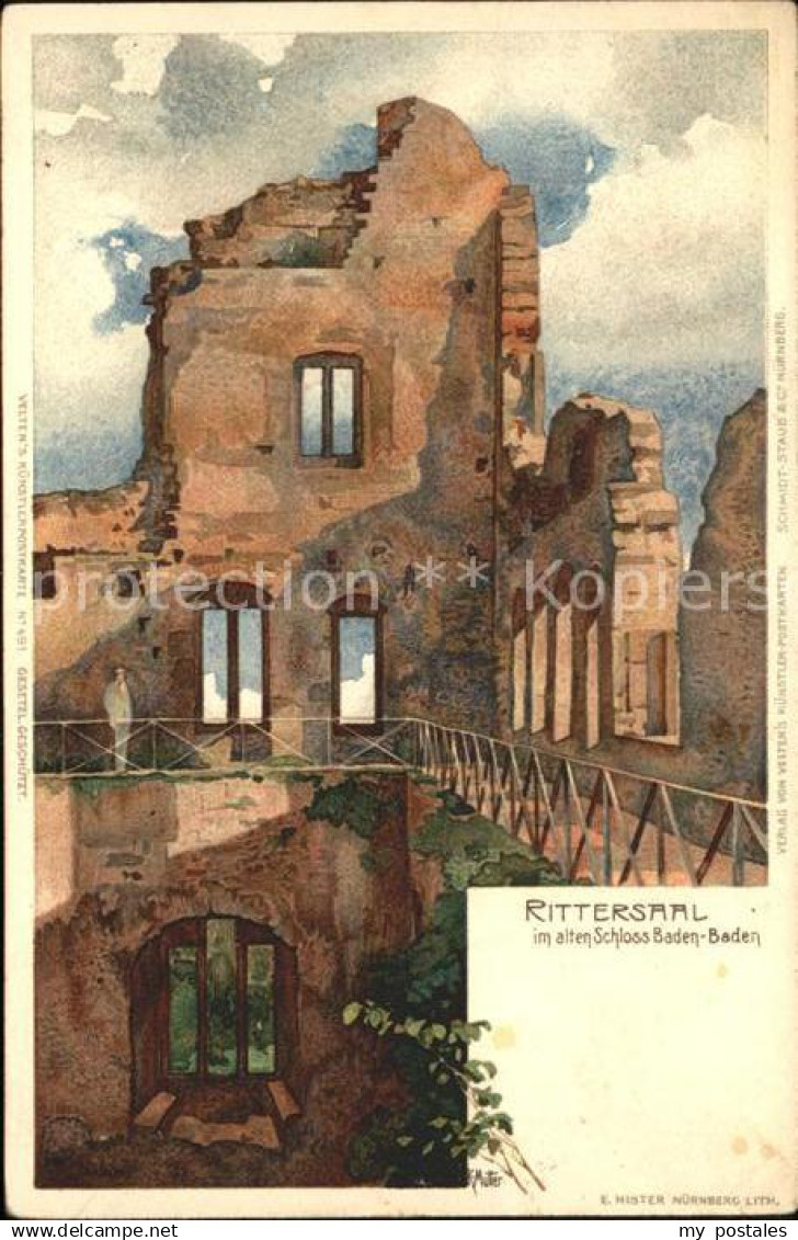 Baden-Baden Rittersaal Schloss Baden-Baden