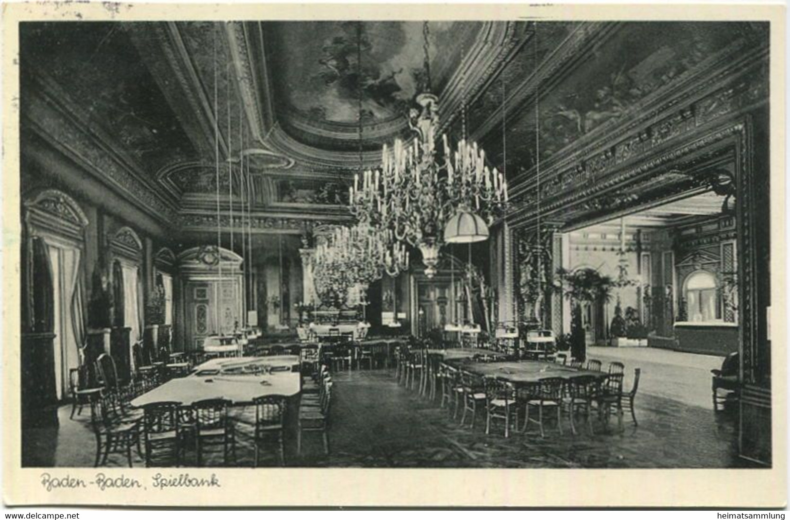 Baden-Baden - Spielbank gel. 1952