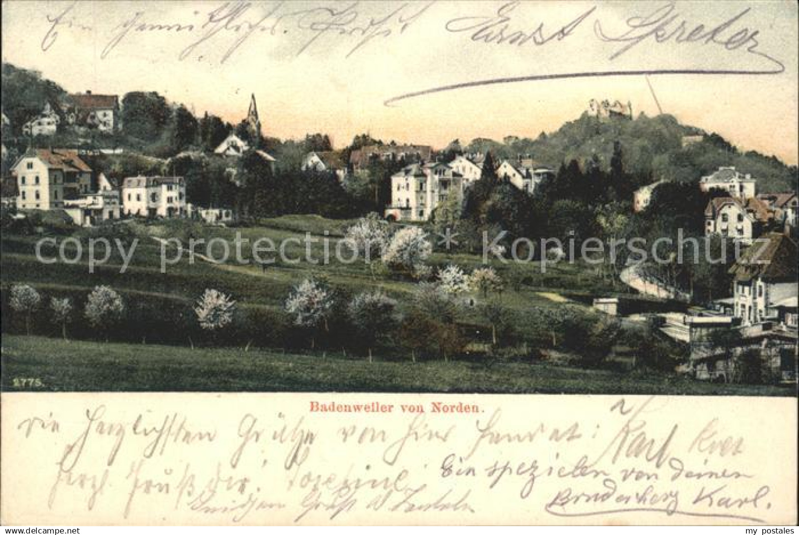 Badenweiler Nordens Badenweiler Dorf
