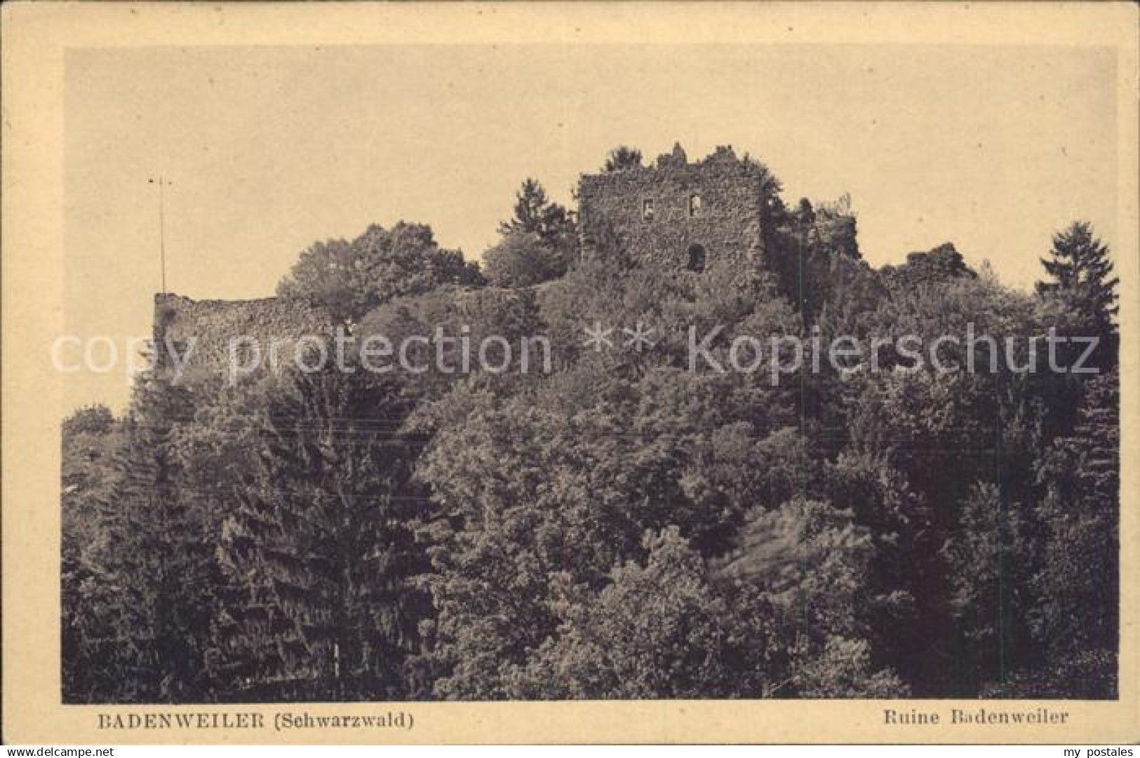 Badenweiler Ruine Badenweiler