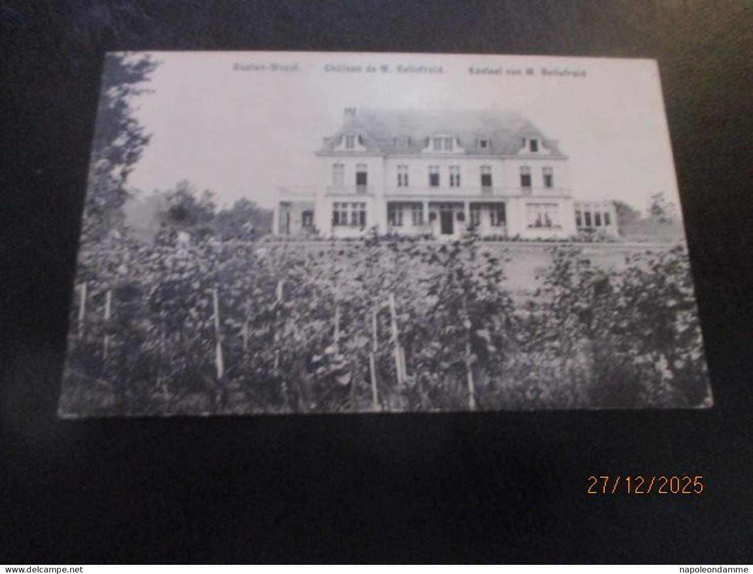 Baelen Wezel, Chateau de M Bellefroid,