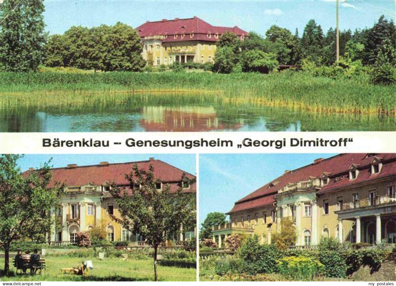 Baerenklau Niederlausitz Genesungsheim Georgi Dimitroff