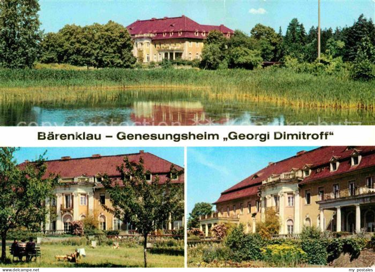 Baerenklau Niederlausitz Genesungsheim Georgi Dimitroff