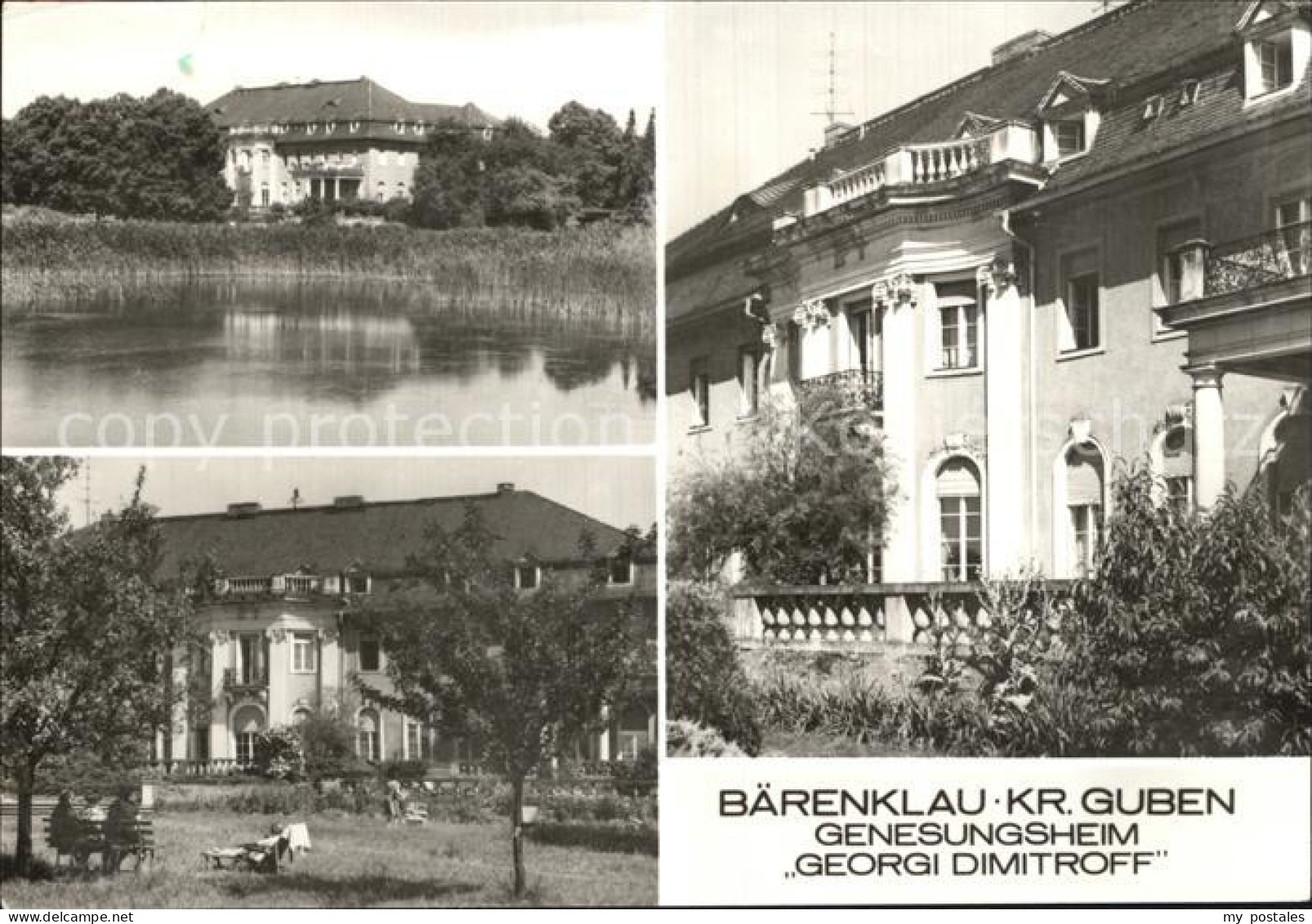 Baerenklau Niederlausitz Genesungsheim Georgi Dimitroff