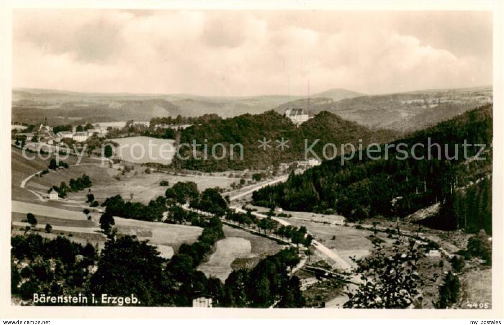 Baerenstein Altenberg Panorama