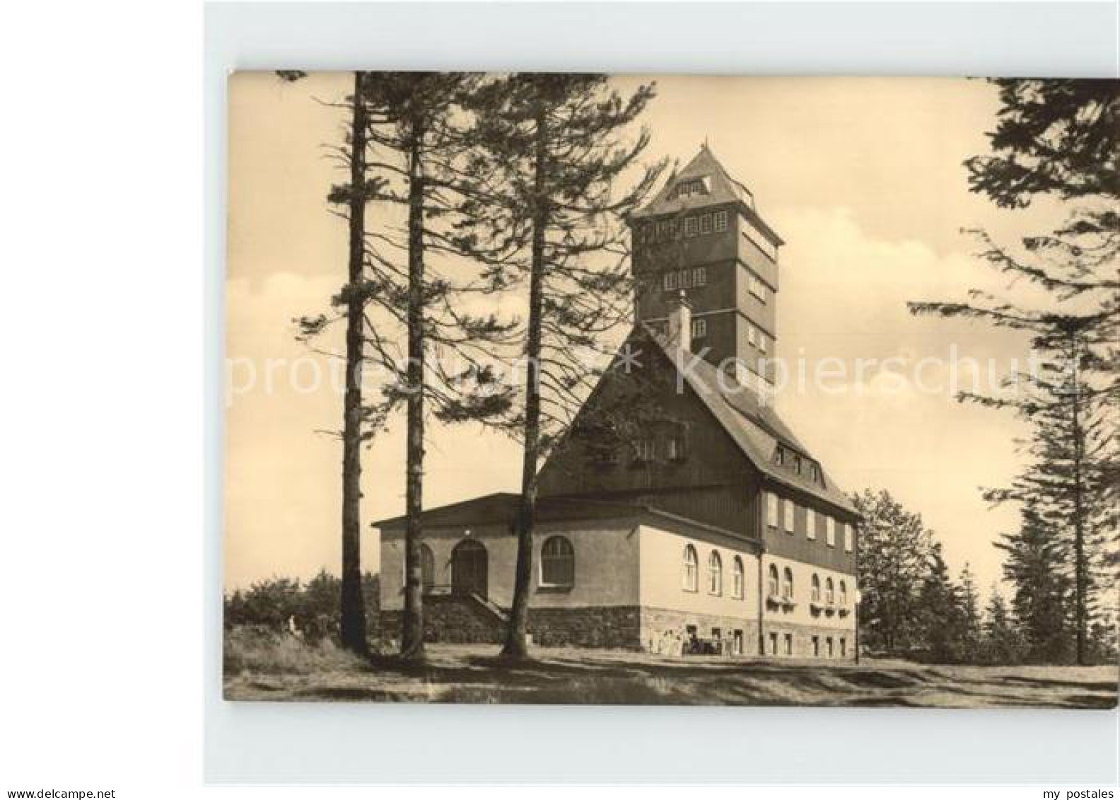 Baerenstein Annaberg-Buchholz Berghaus auf dem Baerenstein