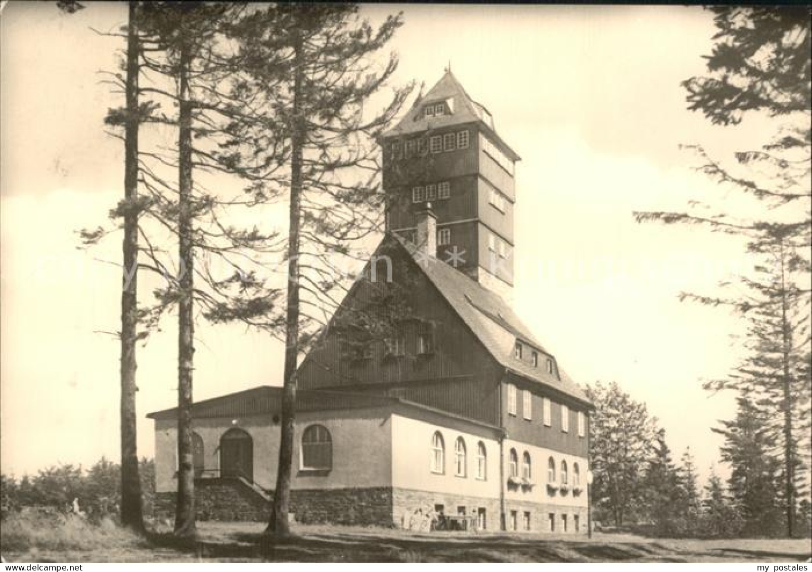 Baerenstein Annaberg-Buchholz Berghaus auf dem Baerenstein