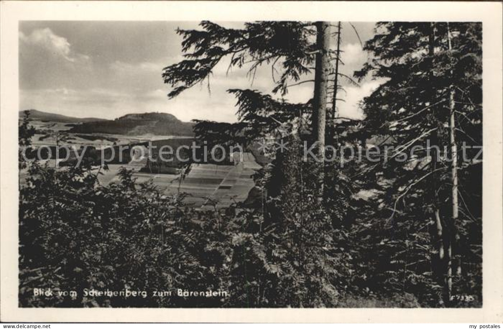 Baerenstein Annaberg-Buchholz Blick vom Scheibenberg