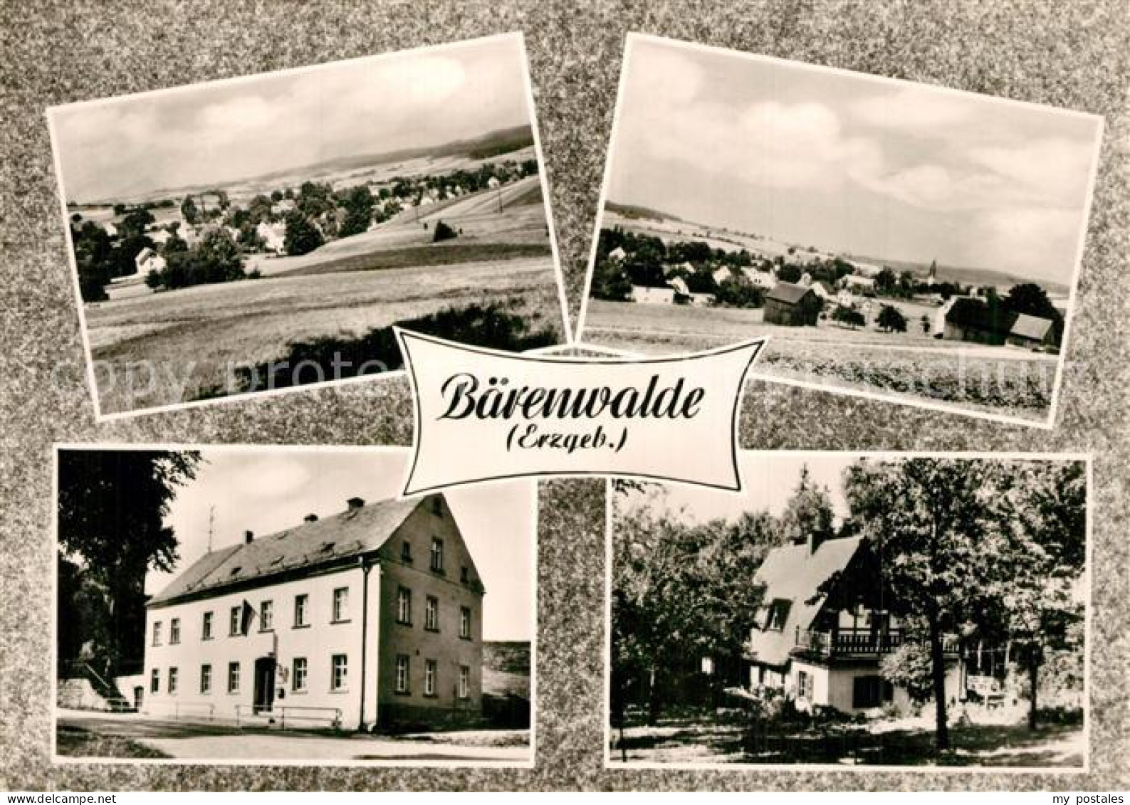 Baerenwalde Landschaftspanorama Gasthof