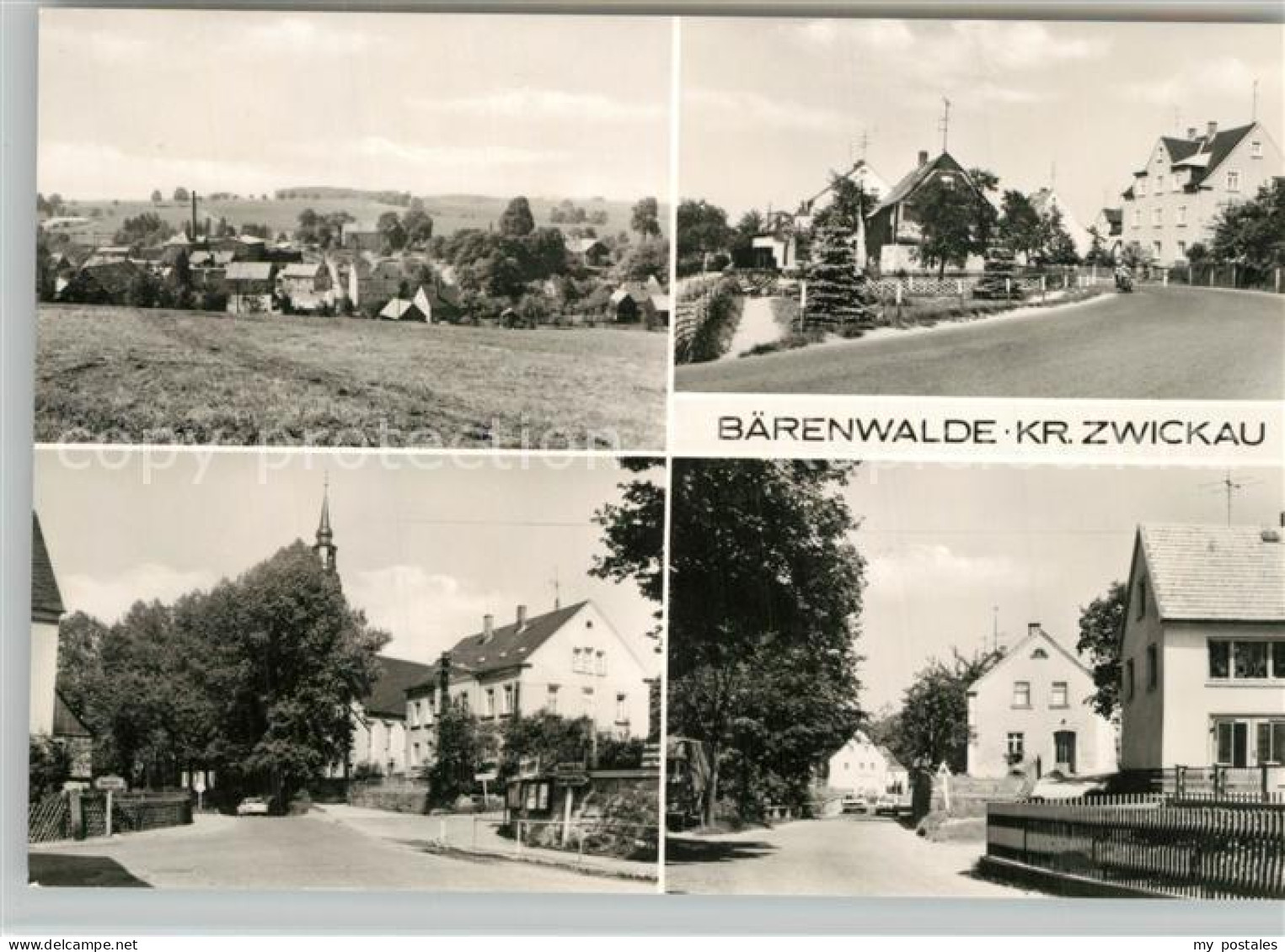 Baerenwalde Panorama Ortsansichten