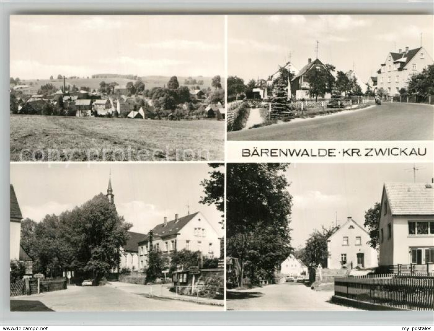 Baerenwalde Panorama Ortsansichten