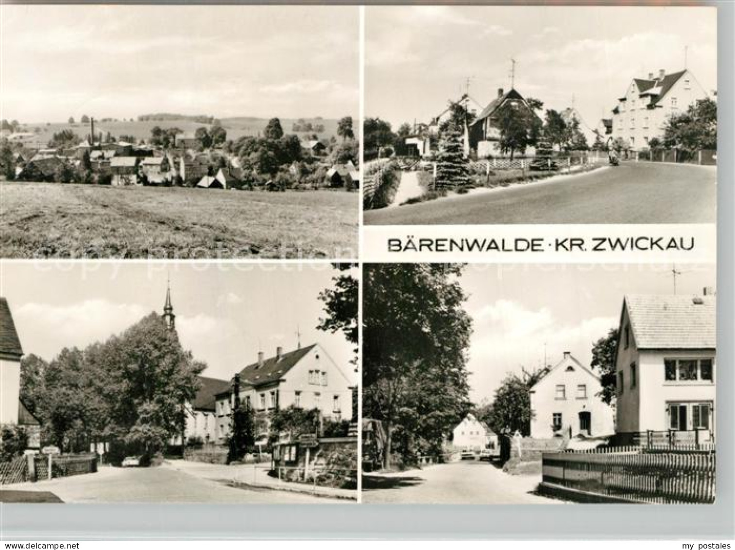 Baerenwalde Panorama Ortsansichten