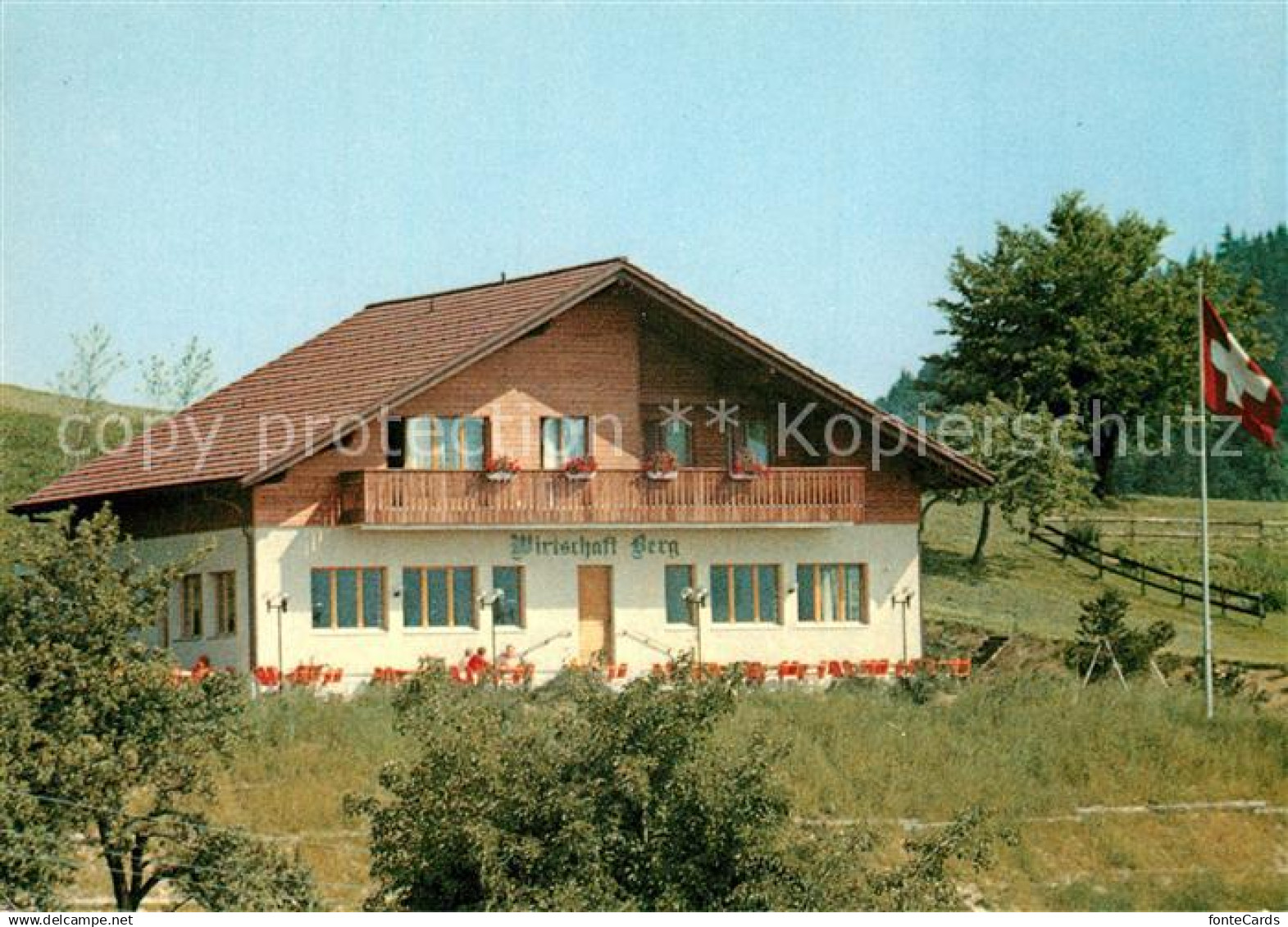Baeretswil Wirtschaft Berg