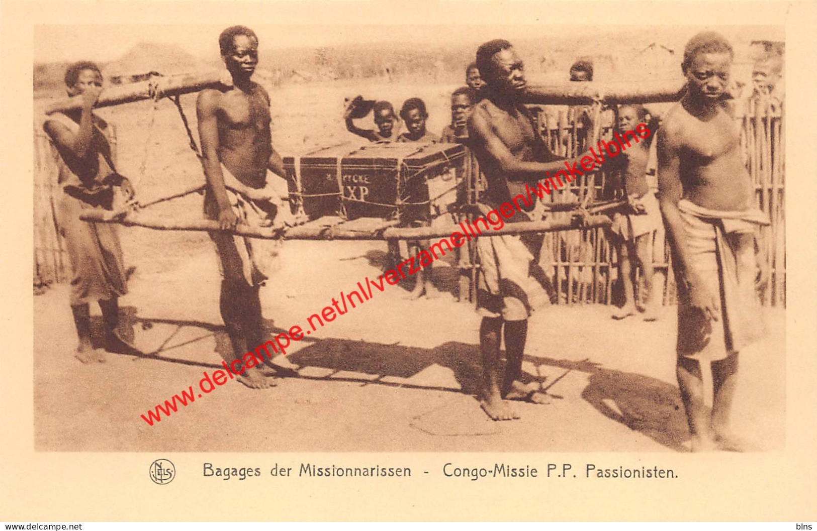 Bagages der Missionarissen - Congo Belge Belgisch Kongo