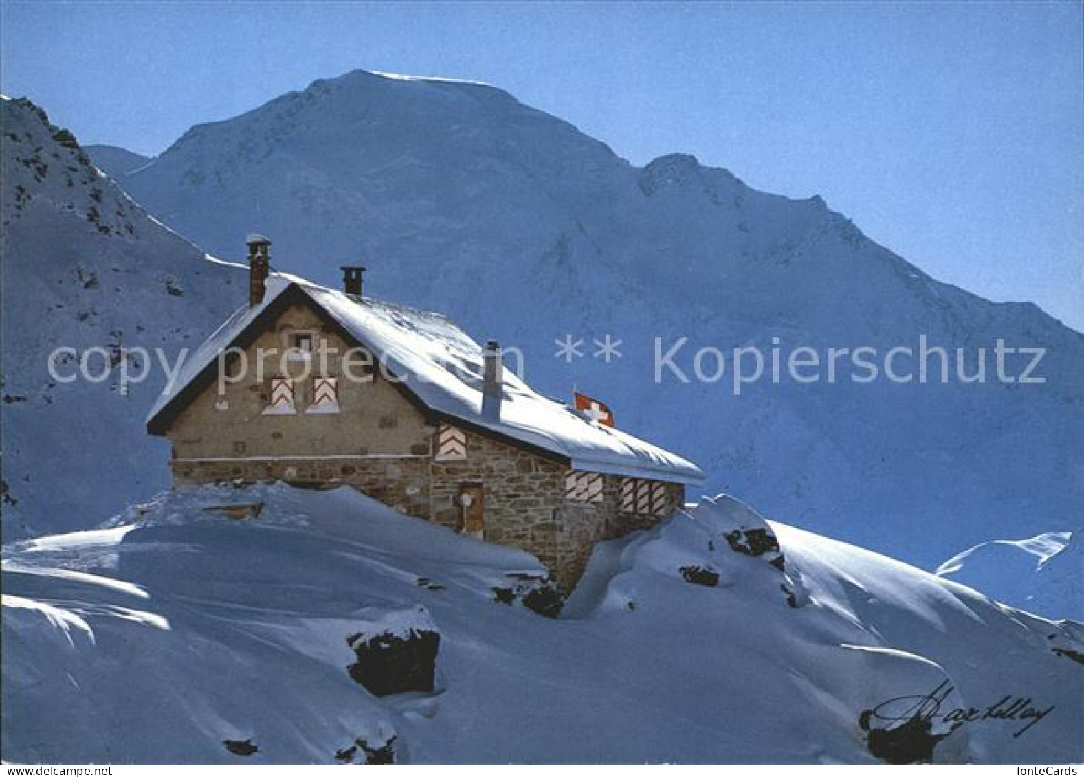 Bagnes Cabane du Mont- Fort du Cas Petit- Combin