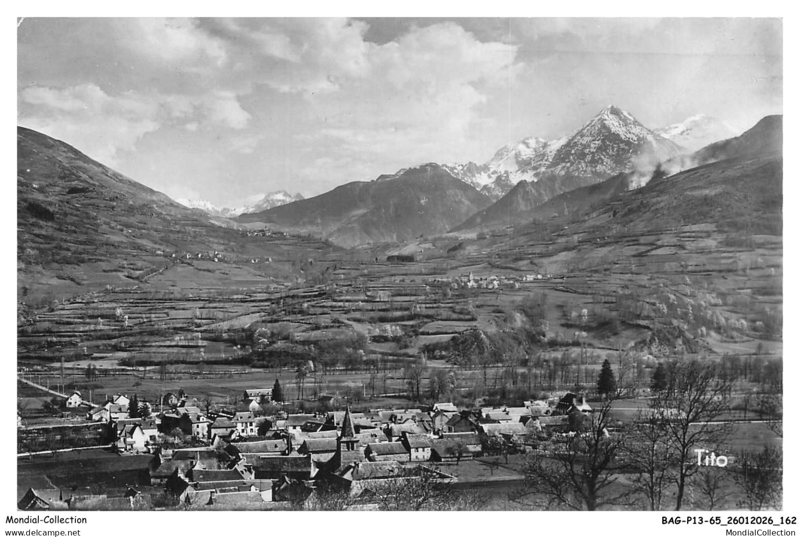 BAGP13-1386-65 - VALLEE D'AURE - Vue générale de vielle aure