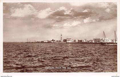 BAHRAIN - Manama from the Sea - REAL PHOTO