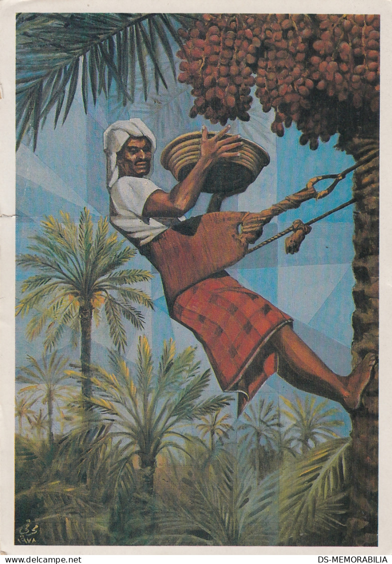 Bahrain - Dates Picker , posted w stamps 1991