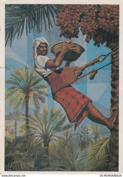 Bahrain - Dates Picker , posted w stamps 1991