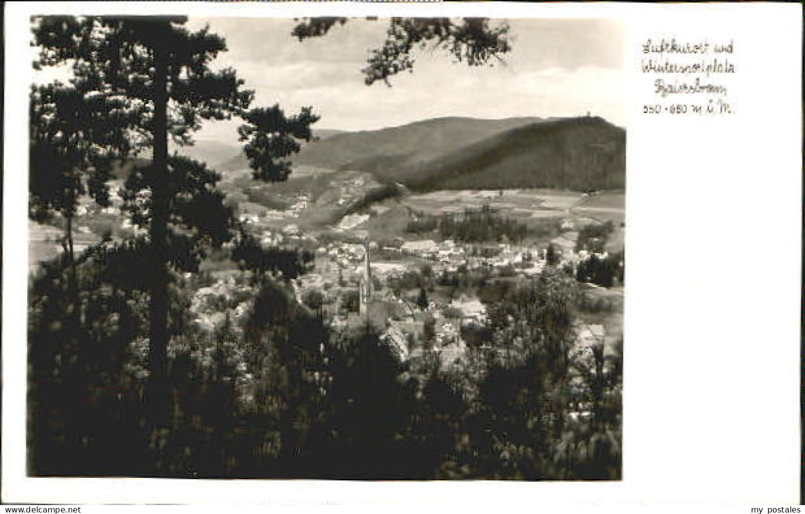 Baiersbronn Schwarzwald Baiersbronn  x 1957