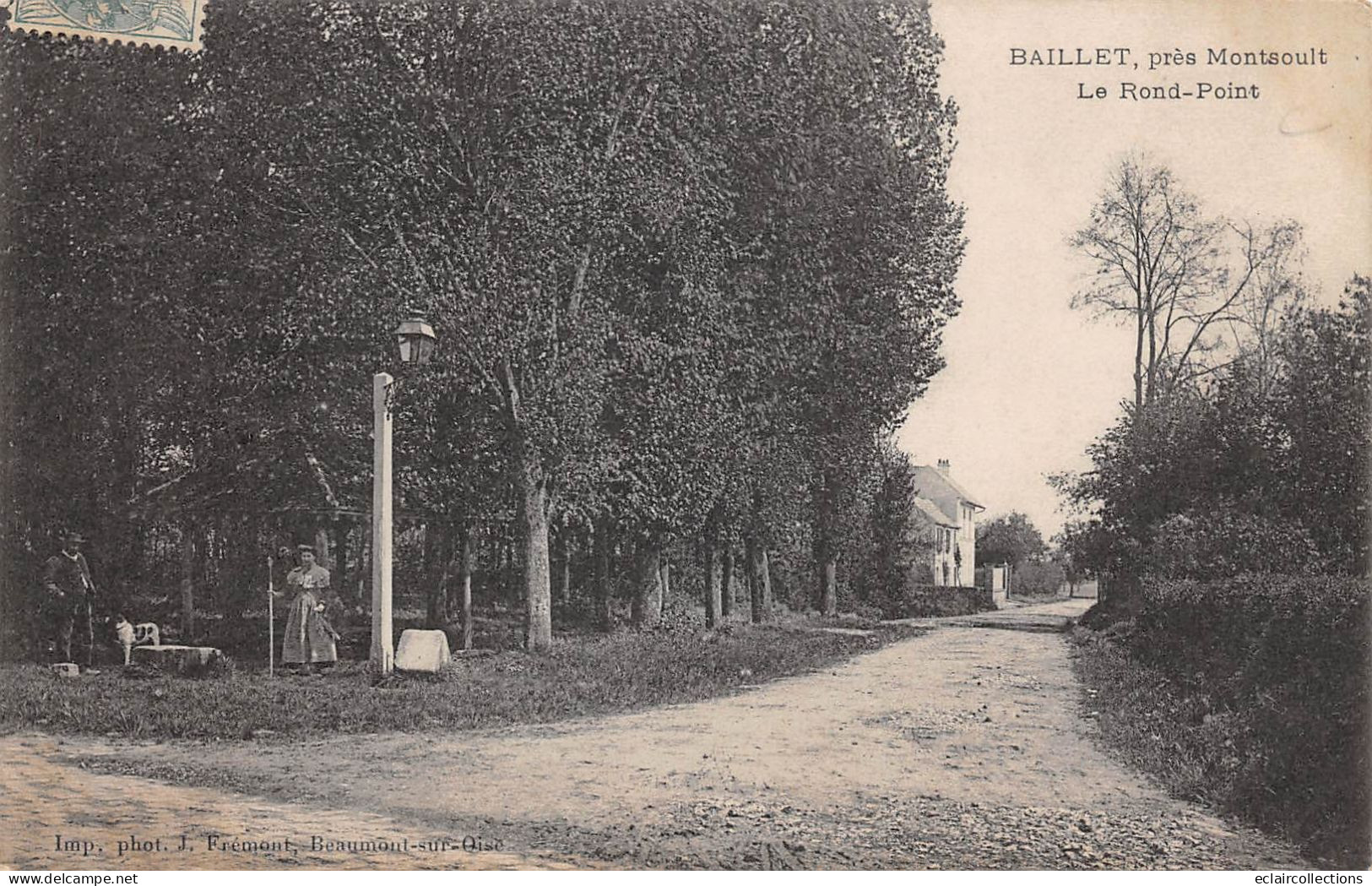 Baillet en France            95           Parc Montsoult.  Le Rond Point         (voir scan)