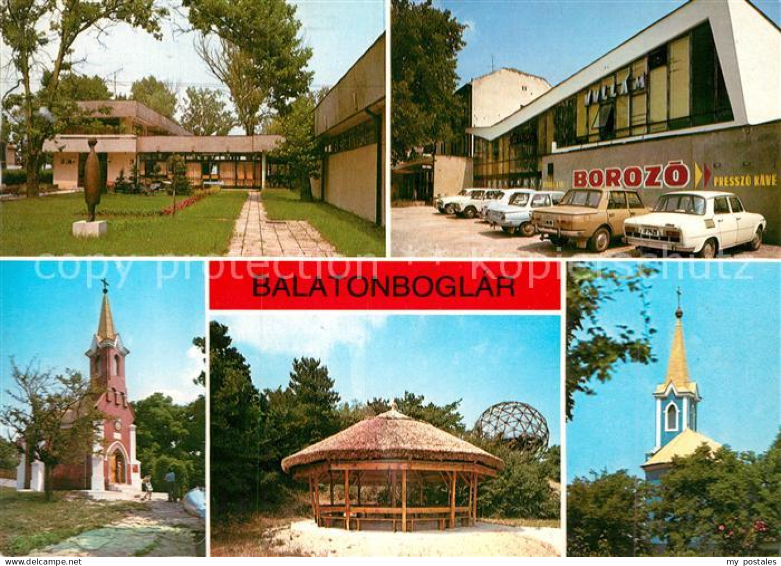 Balatonboglar Kirchen Borozo
