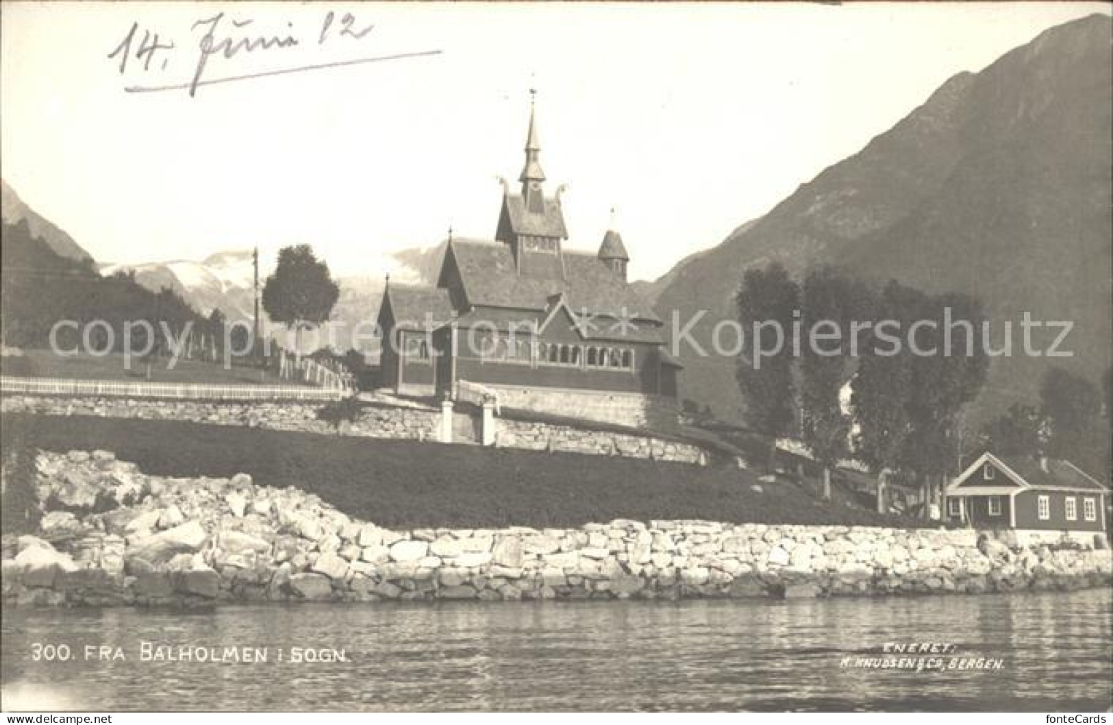 Balholmen Norwegen Kirche