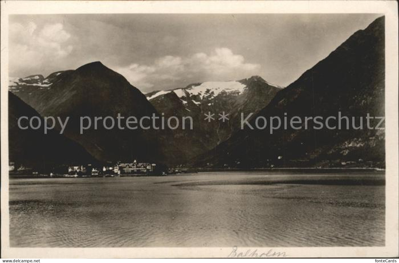 Balholmen Norwegen Panorama