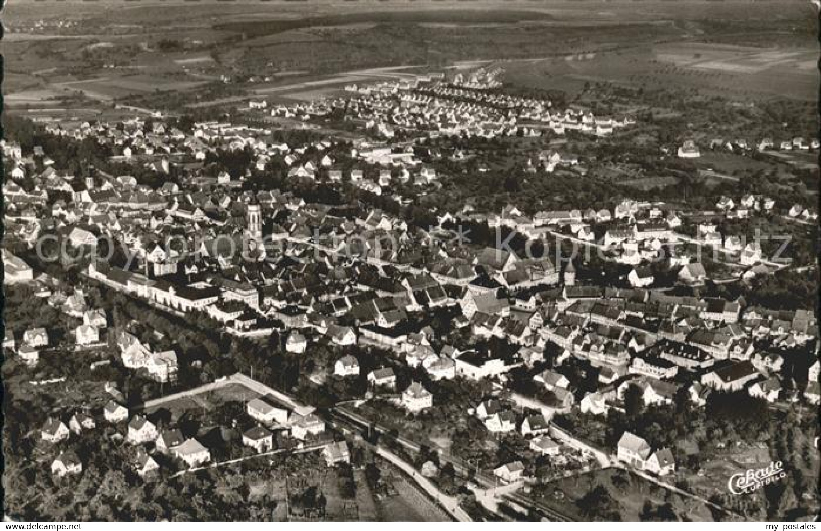 Balingen Fliegeraufnahme