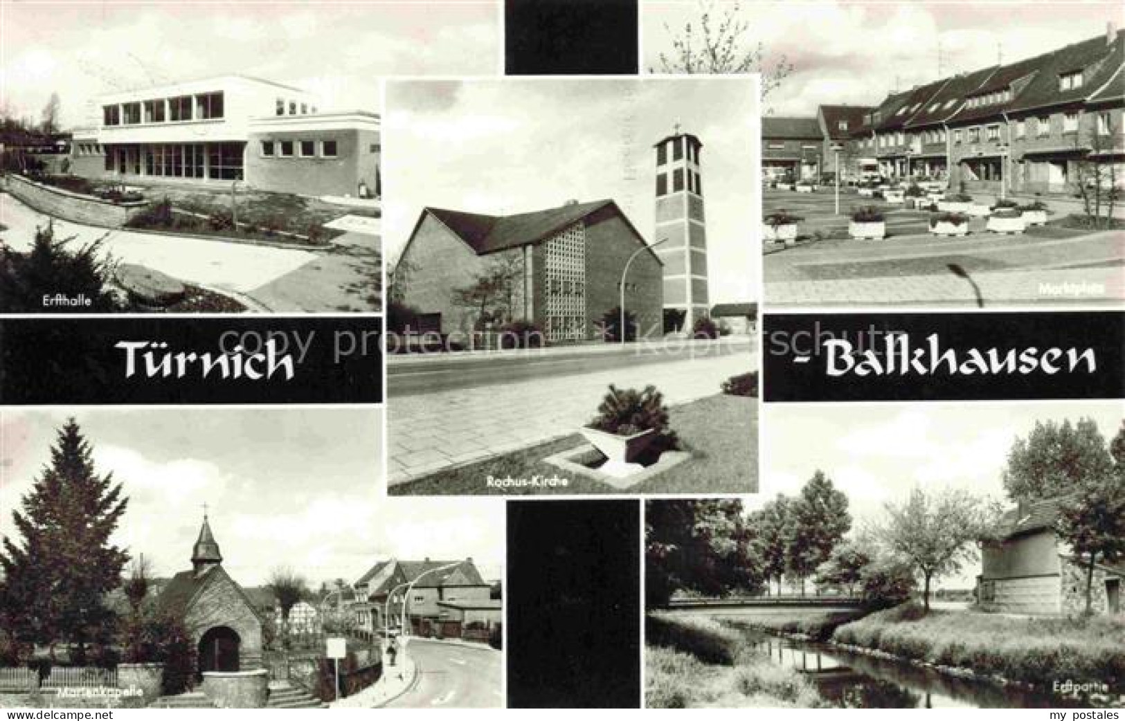 Balkhausen Tuernich Kerpen Rhein-Erft NRW Erfthalle Marktplatz Rochus-Kirche Kap
