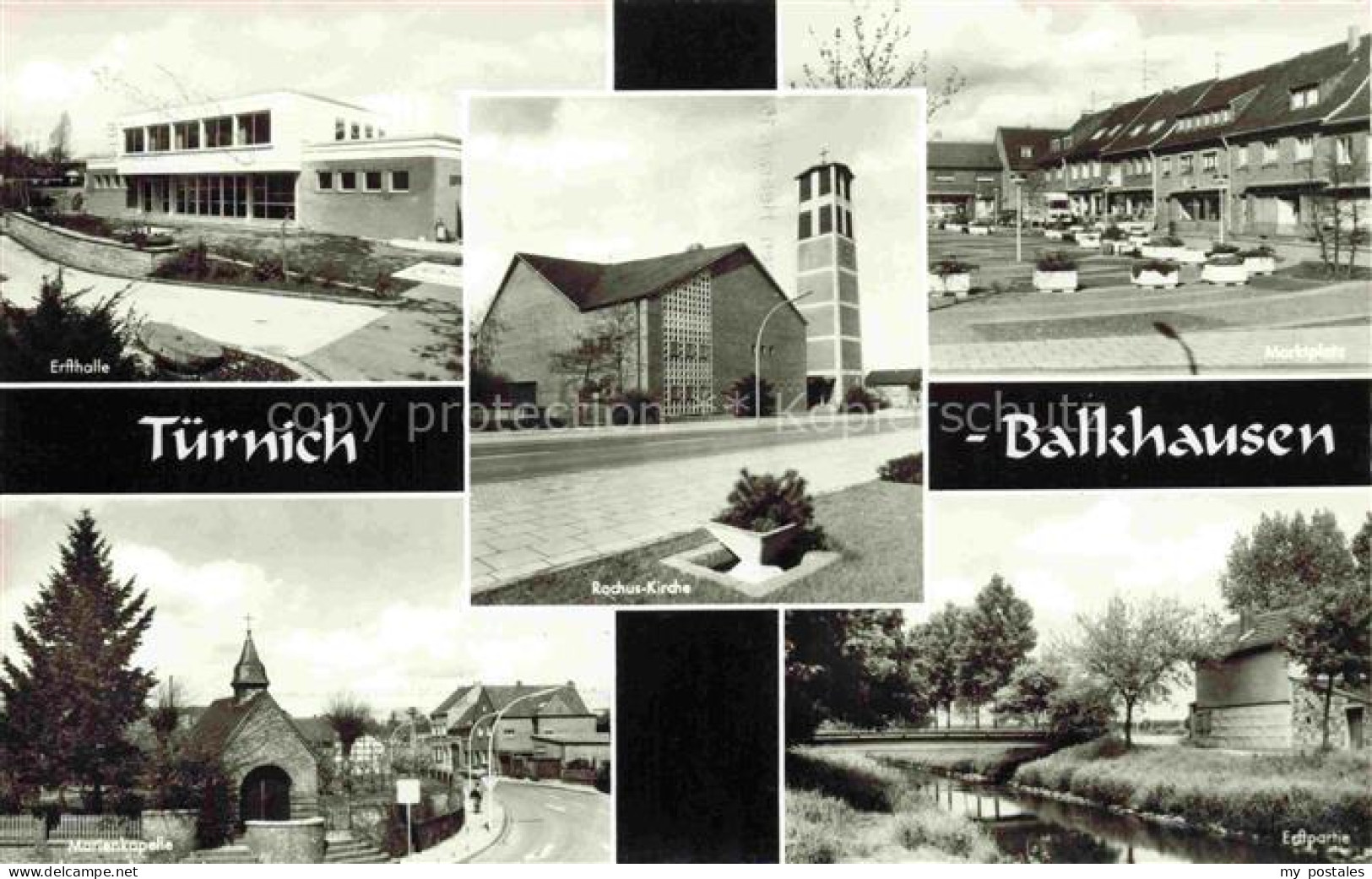 Balkhausen Tuernich Kerpen Rhein-Erft NRW Erfthalle Rochus-Kirche Marktplatz Kap