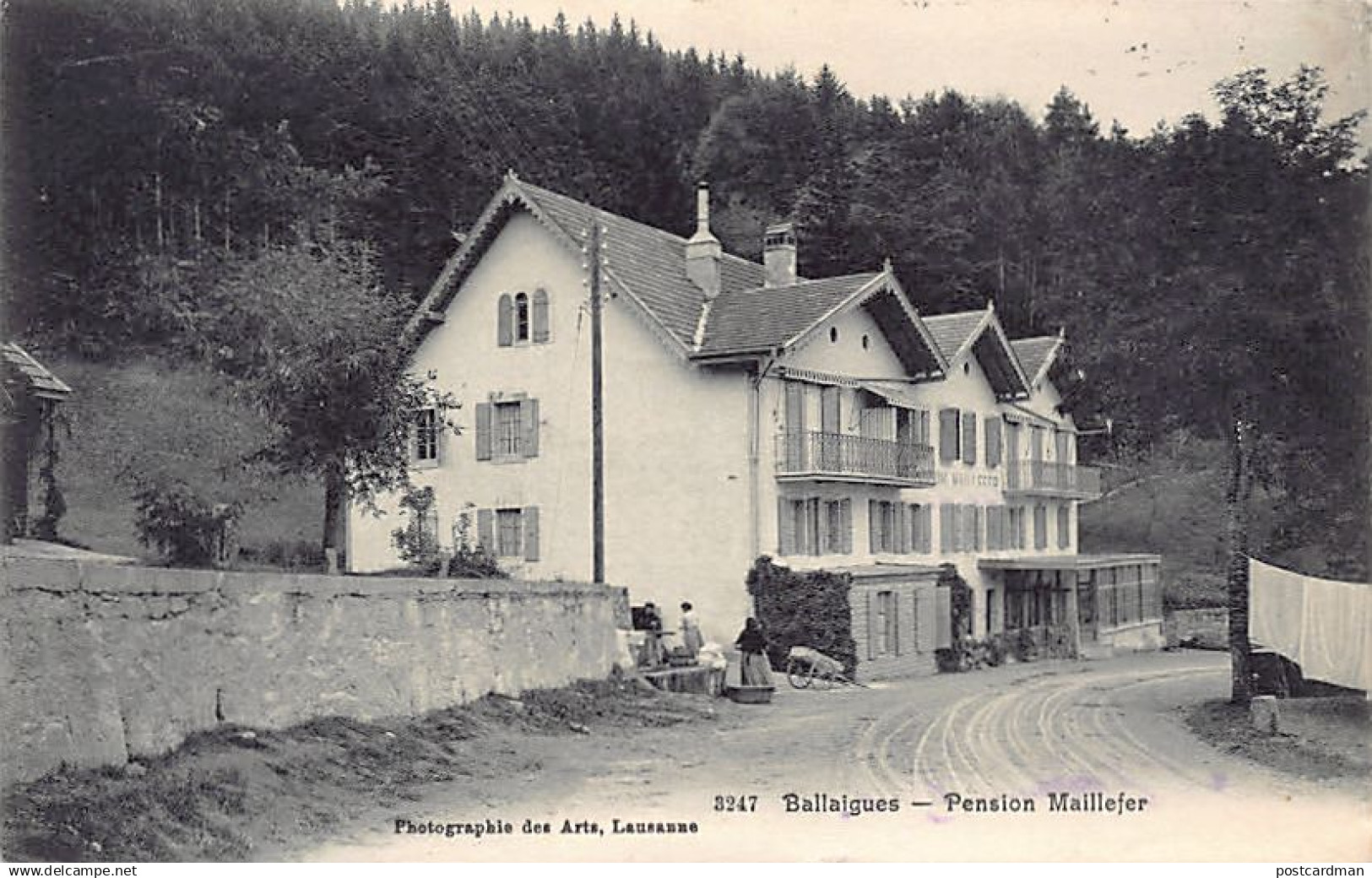 BALLAIGUES (VD) Pension Maillefer - Ed. Photographie des Arts 3247