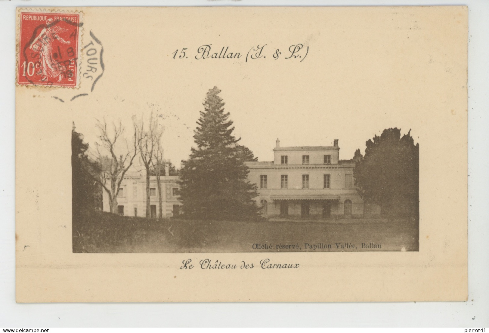 BALLAN MIRÉ - Château des CARNAUX