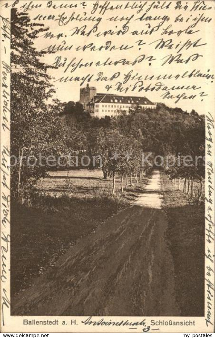 Ballenstedt Schloss
