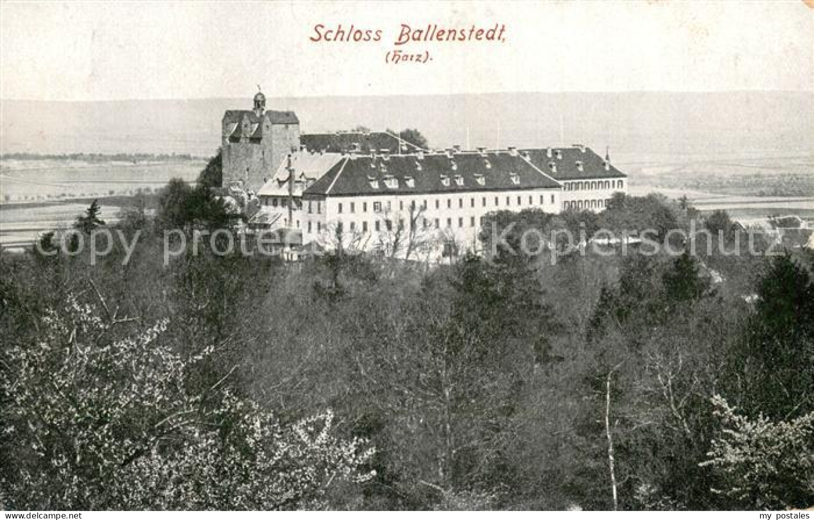 Ballenstedt Schloss Ballenstedt