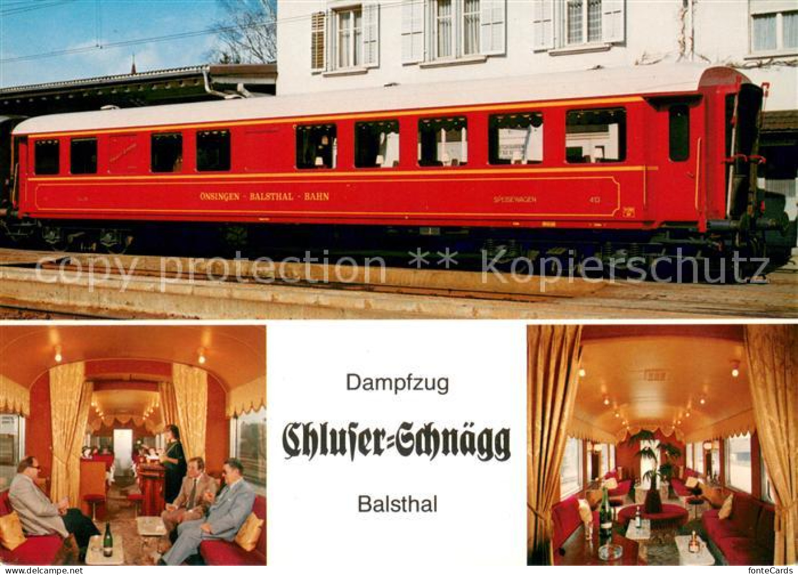 Balsthal Dampfzug Chluser Schn?gg zwischen Oensingen und Balsthal
