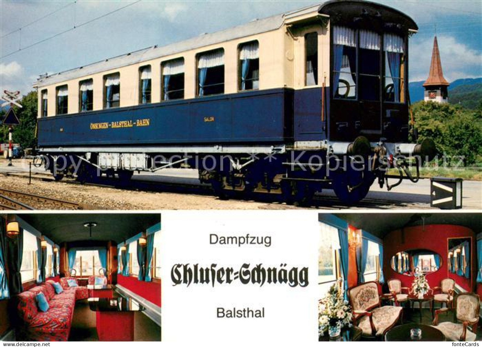 Balsthal Dampfzug Chluser Schn?gg zwischen Oensingen und Balsthal
