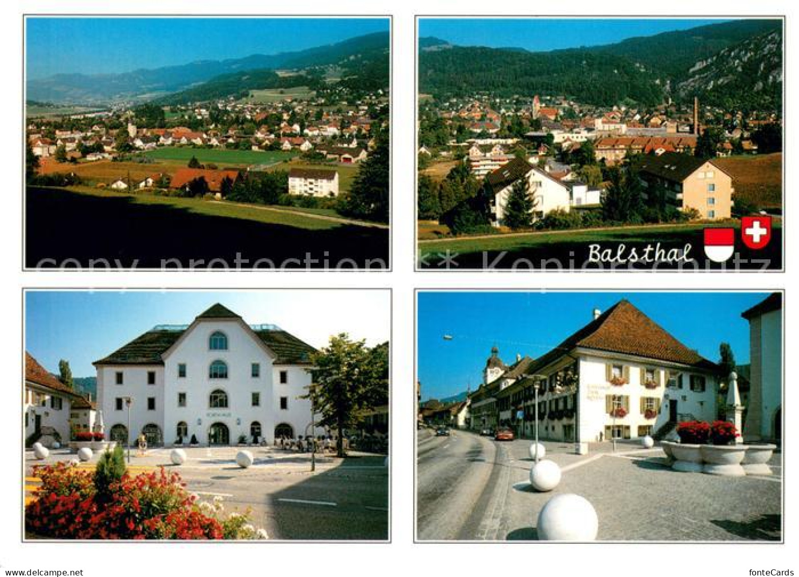 Balsthal Panorama Kornhaus Brunnen
