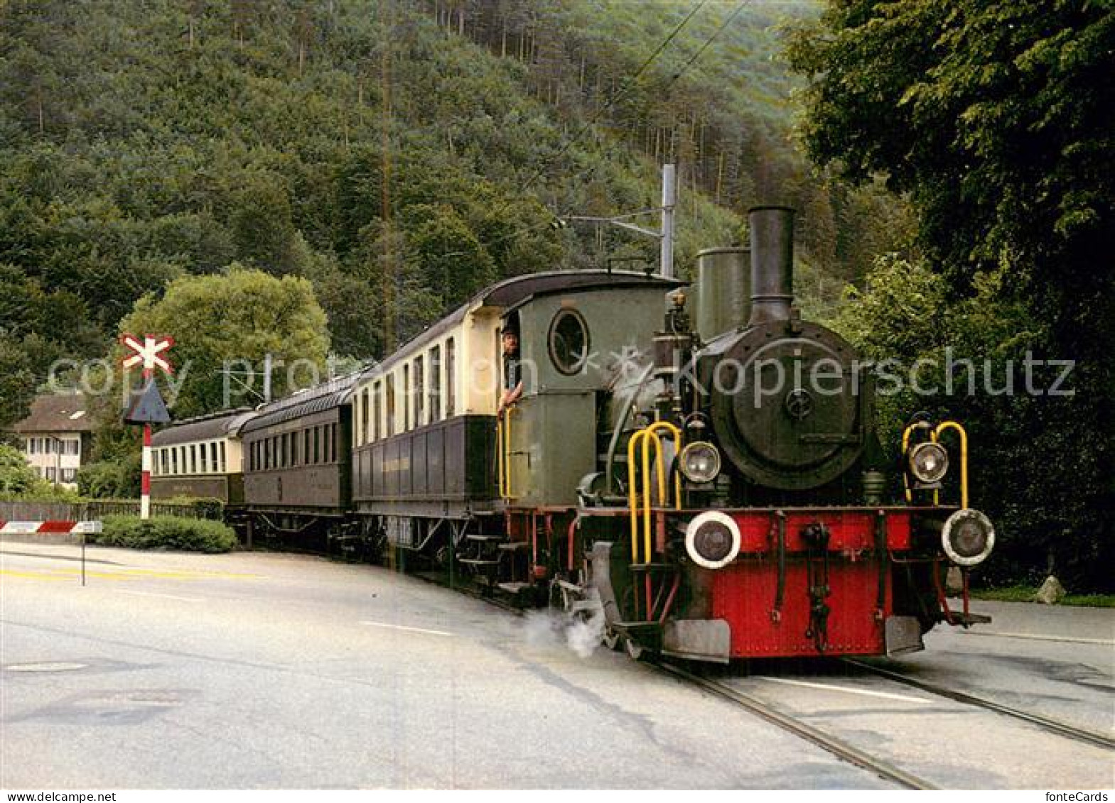 Balsthal SO Oensingen Balsthal Bahn Dampfzug Chluser Schnaegg mit Dampflok E3/3