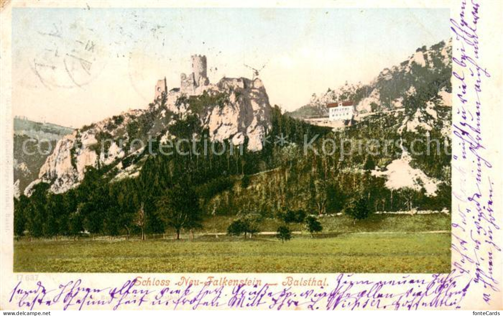 Balsthal SO Schloss Neu-Falkenstein