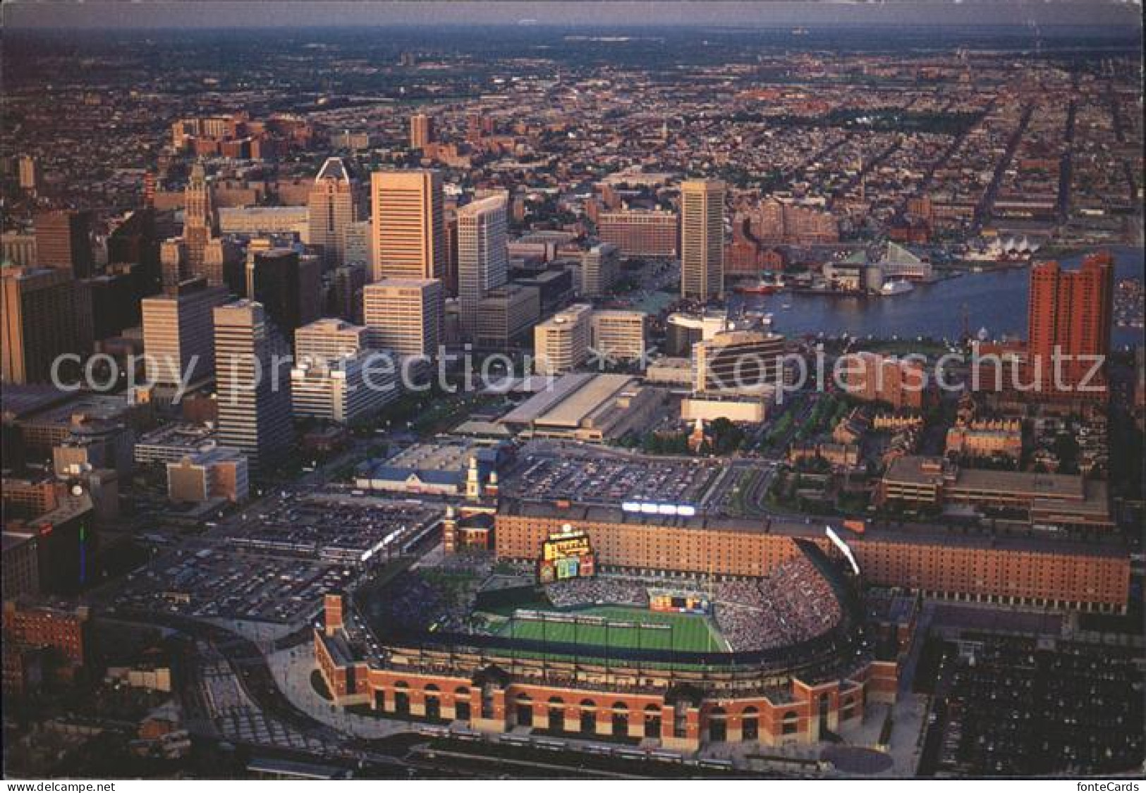 Baltimore Maryland Fliegeraufnahme