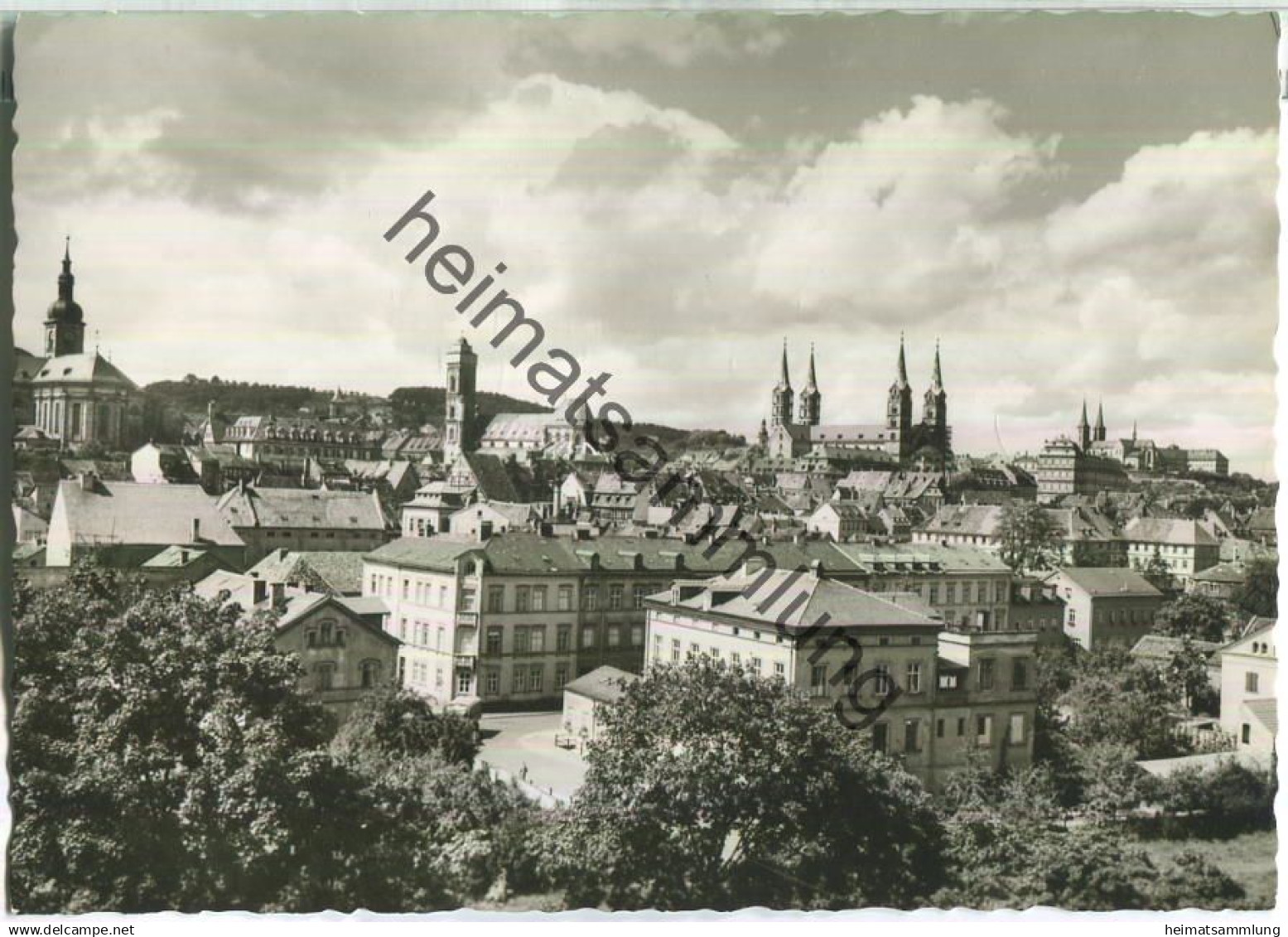 Bamberg - Altstadt - Foto-Ansichtskarte - Verlag W. Tillig Bamberg