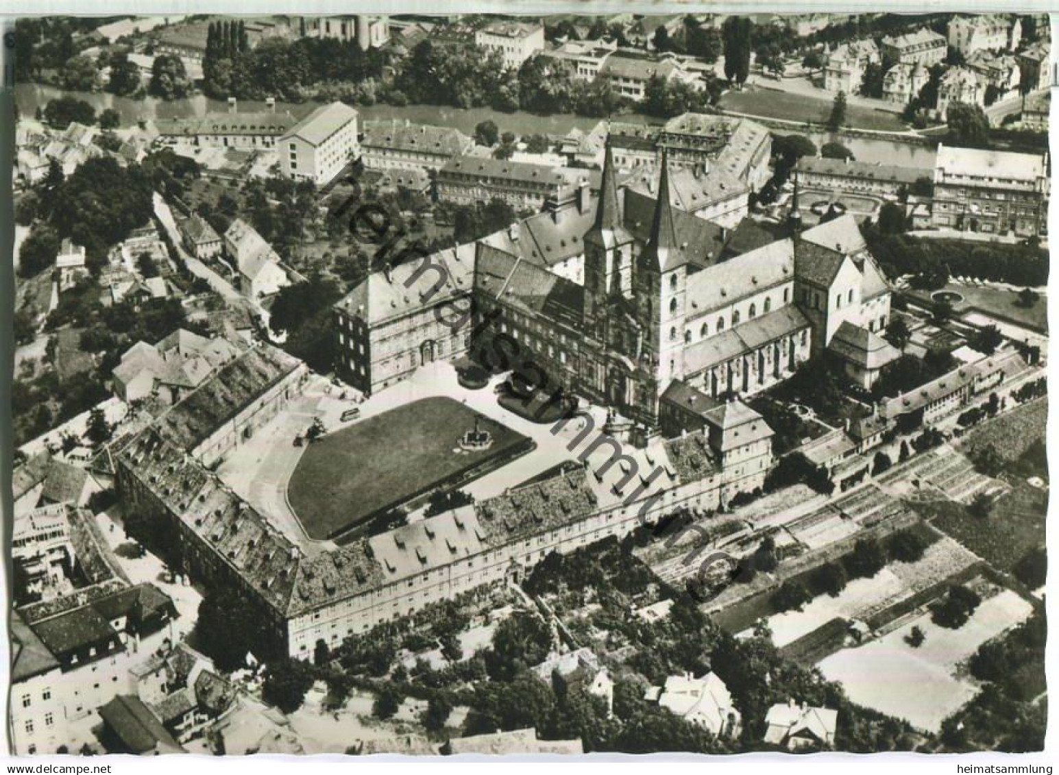 Bamberg - Michelsberg - Foto-Ansichtskarte - Verlag W. Tillig Bamberg