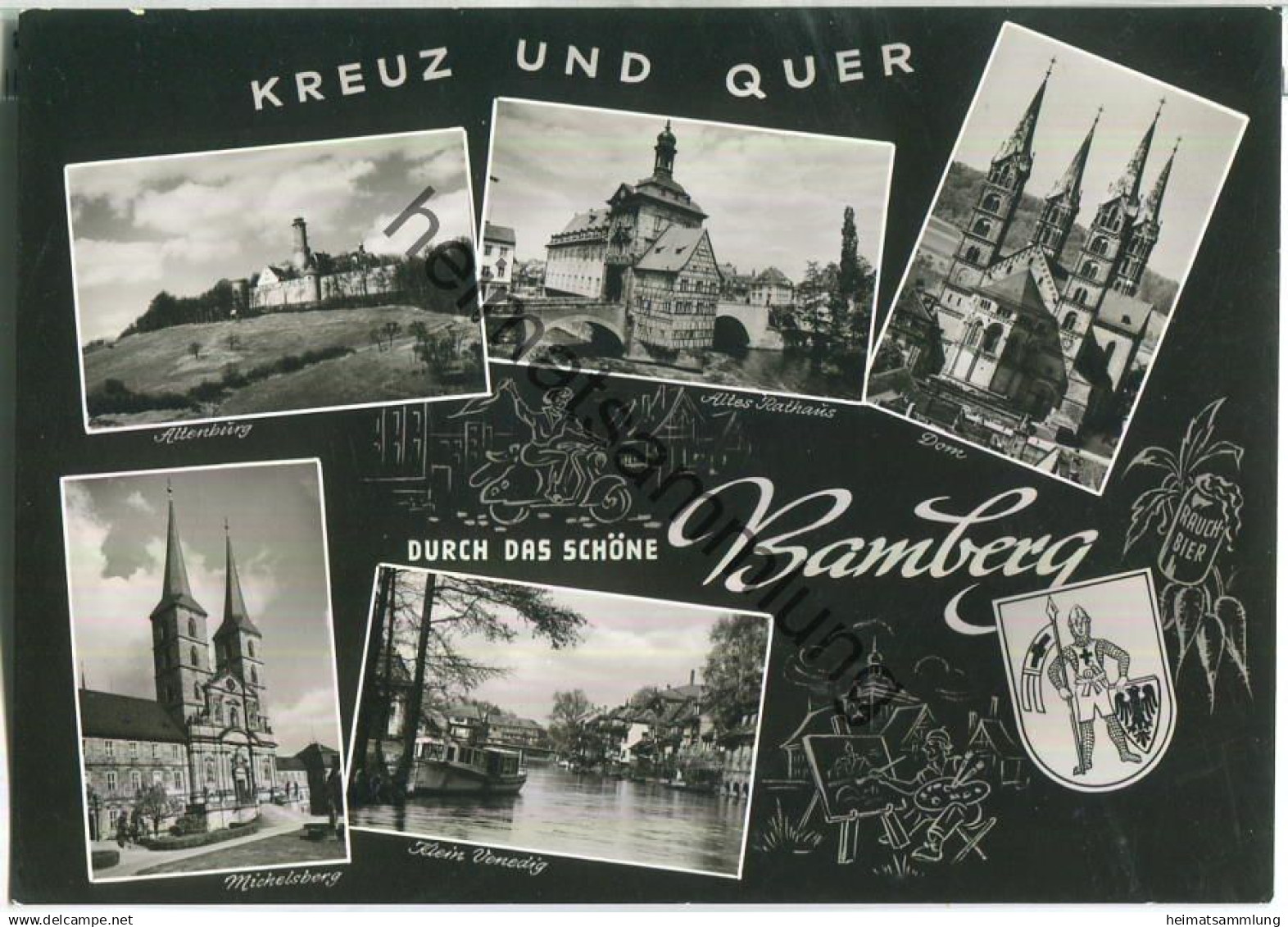 Bamberg - Rathaus - Michelsberg - Verlag W. Tillig Bamberg