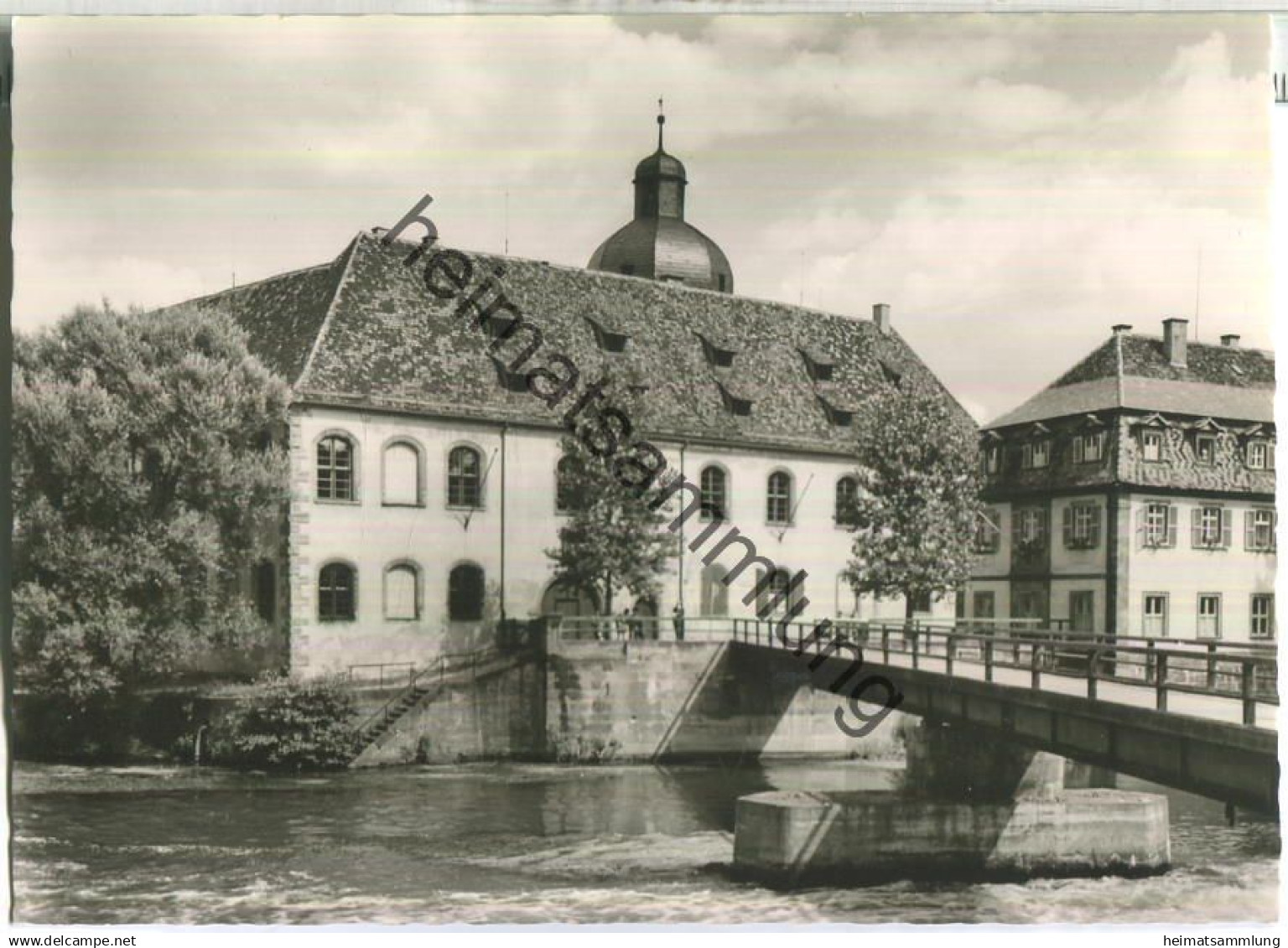 Bamberg - Schloss Geyerswoerth - Foto-Ansichtskarte - Verlag W. Tillig Bamberg