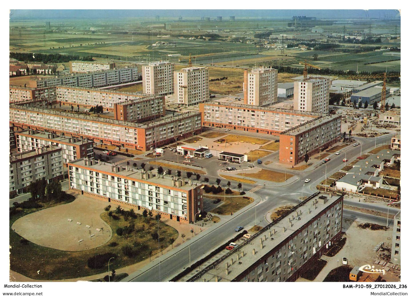 BAMP10-0995-59 - GRANDE-SYNTHE - Vue aérienne