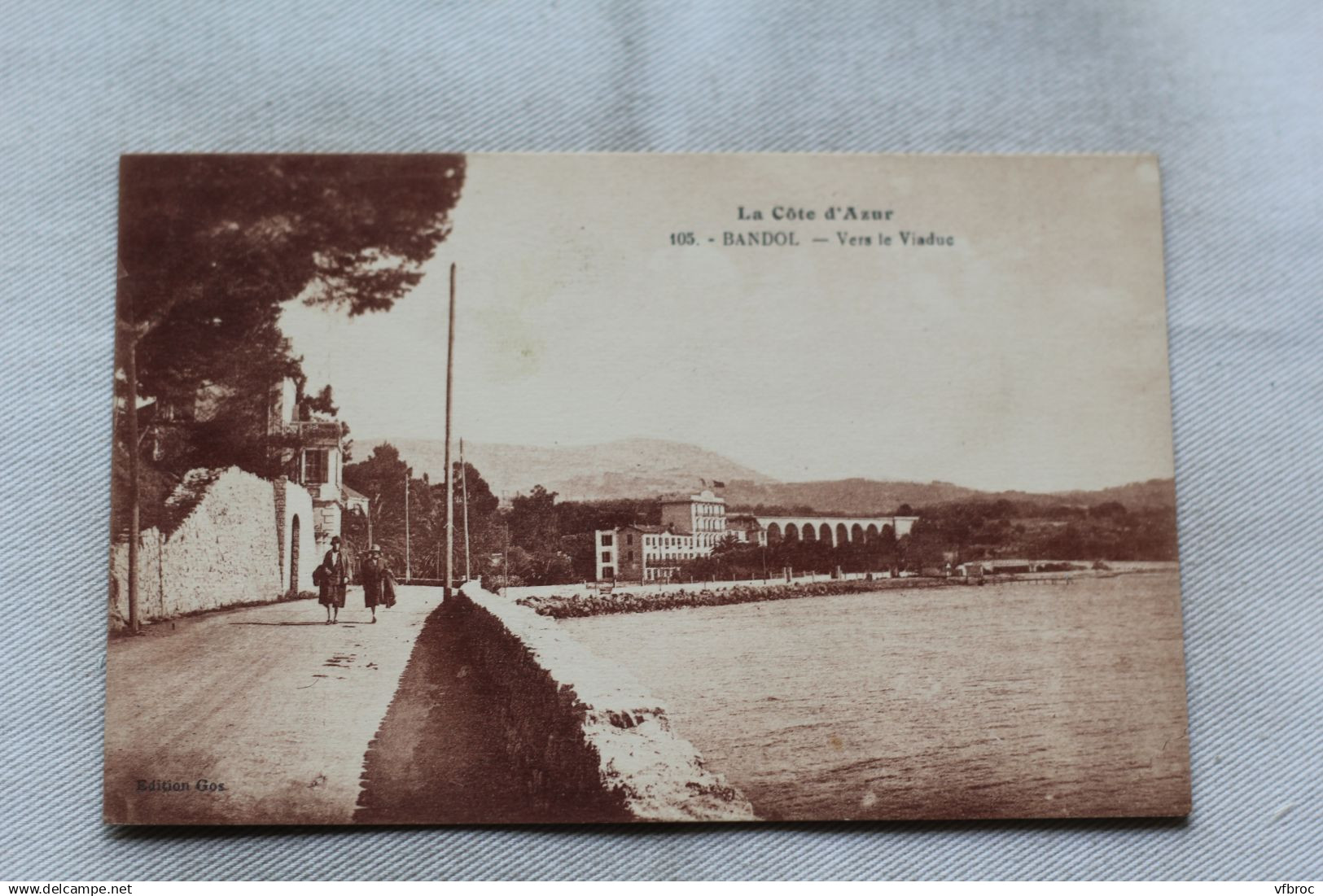 Bandol, vers le viaduc, Var 83